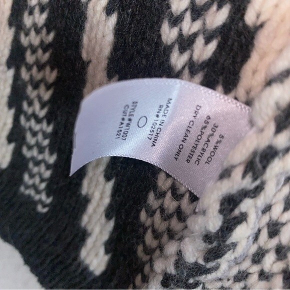 Soprano western wool cardigan waterfall tassel M aztec nashville - Picture 9 of 16